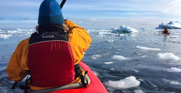 Some Antarctica cruises offer optional activities like kayaking