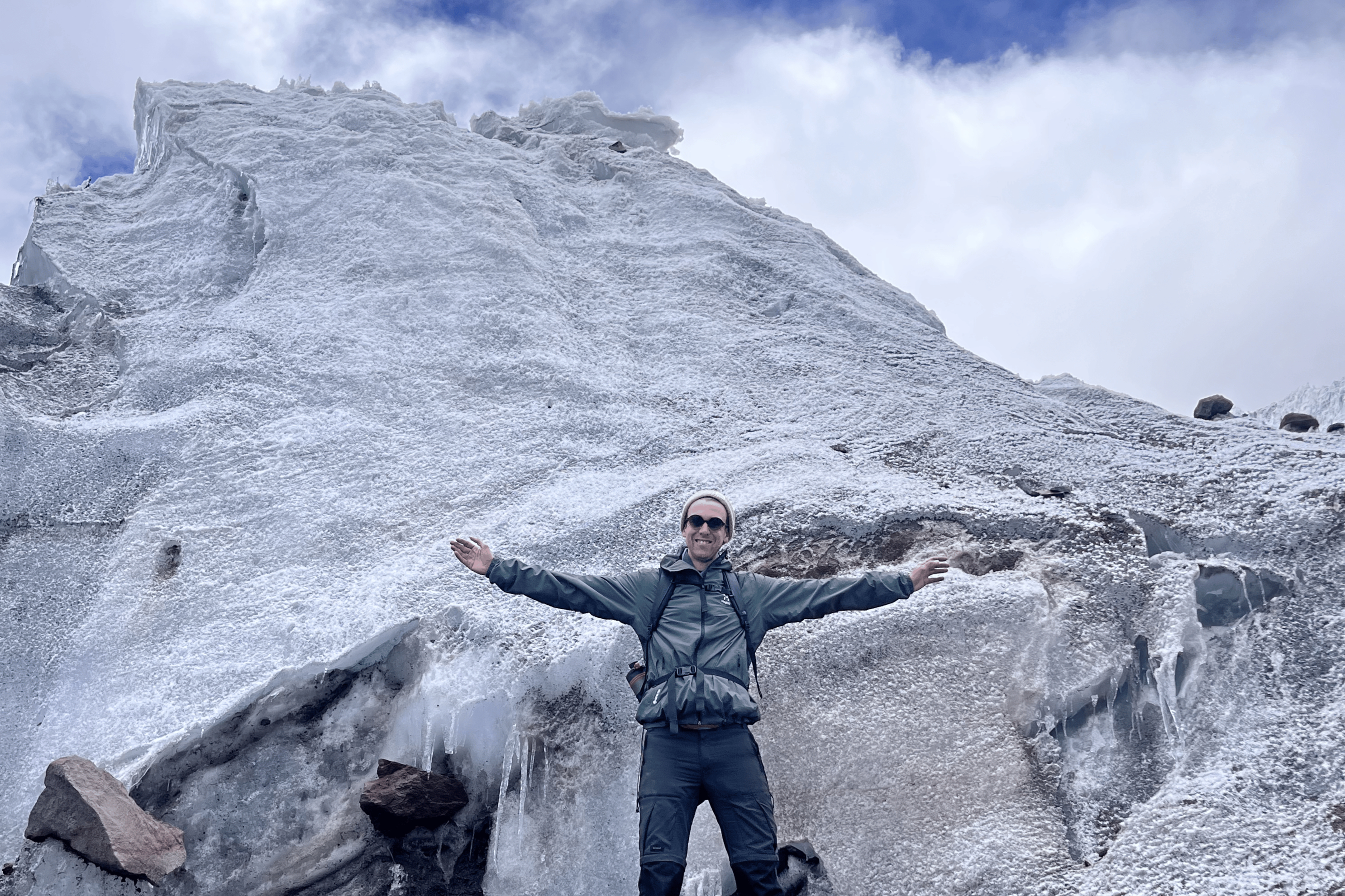 Michael at Cotopaxi National Park