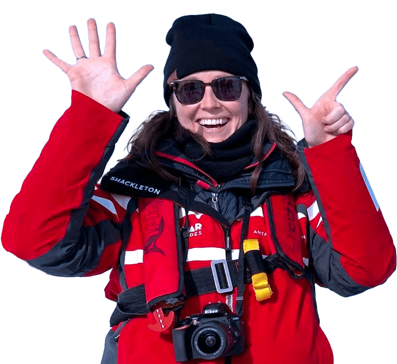 Swoop Antarctica Expert Rebecca