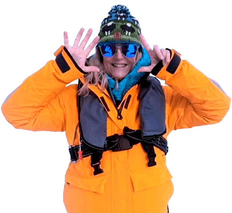 Swoop Antarctica Expert Sharon