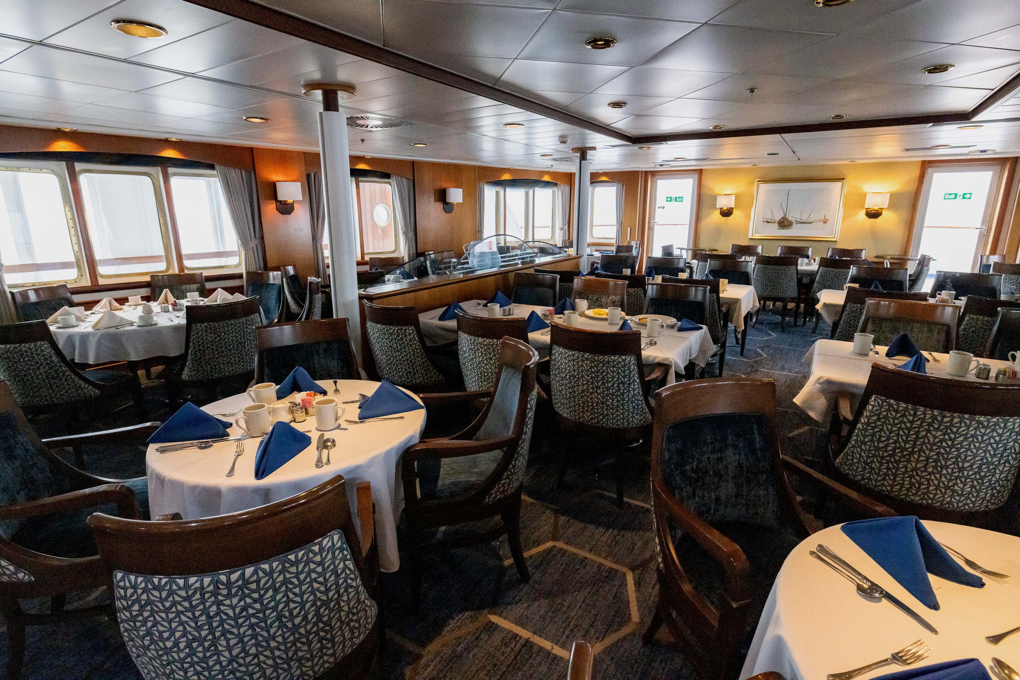 The restaurant on Expedition