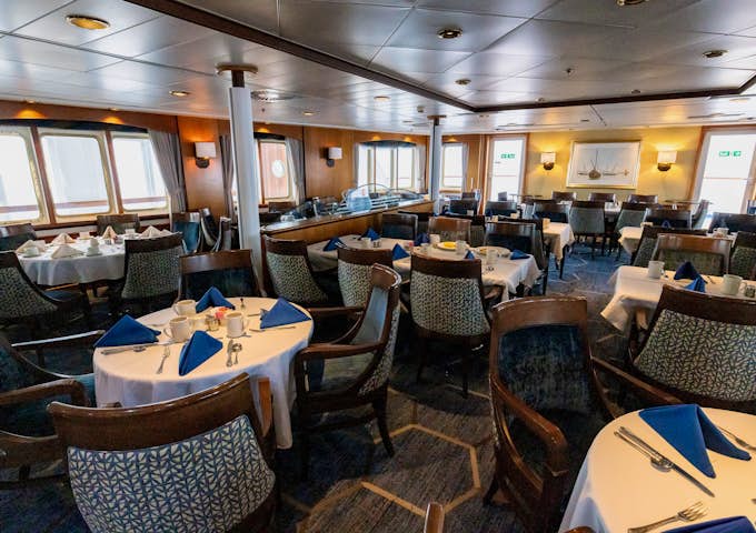 The restaurant on Expedition