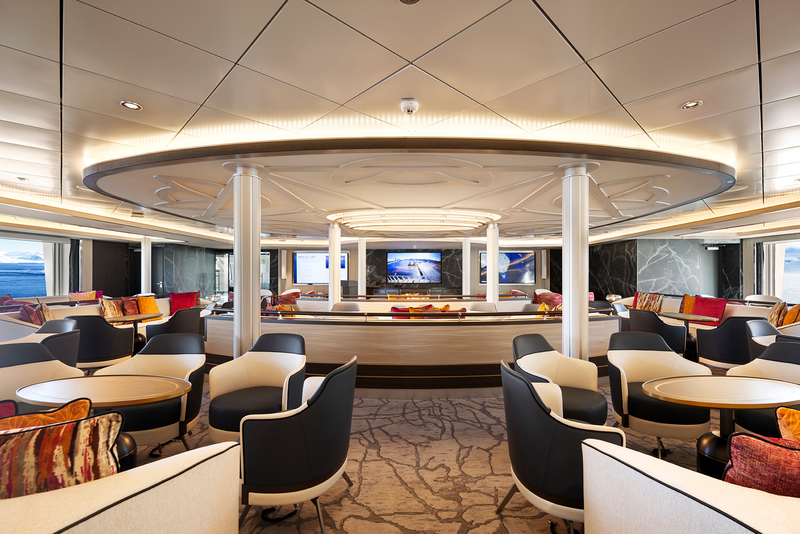 The Antarctic ship Douglas Mawson's lecture theatre