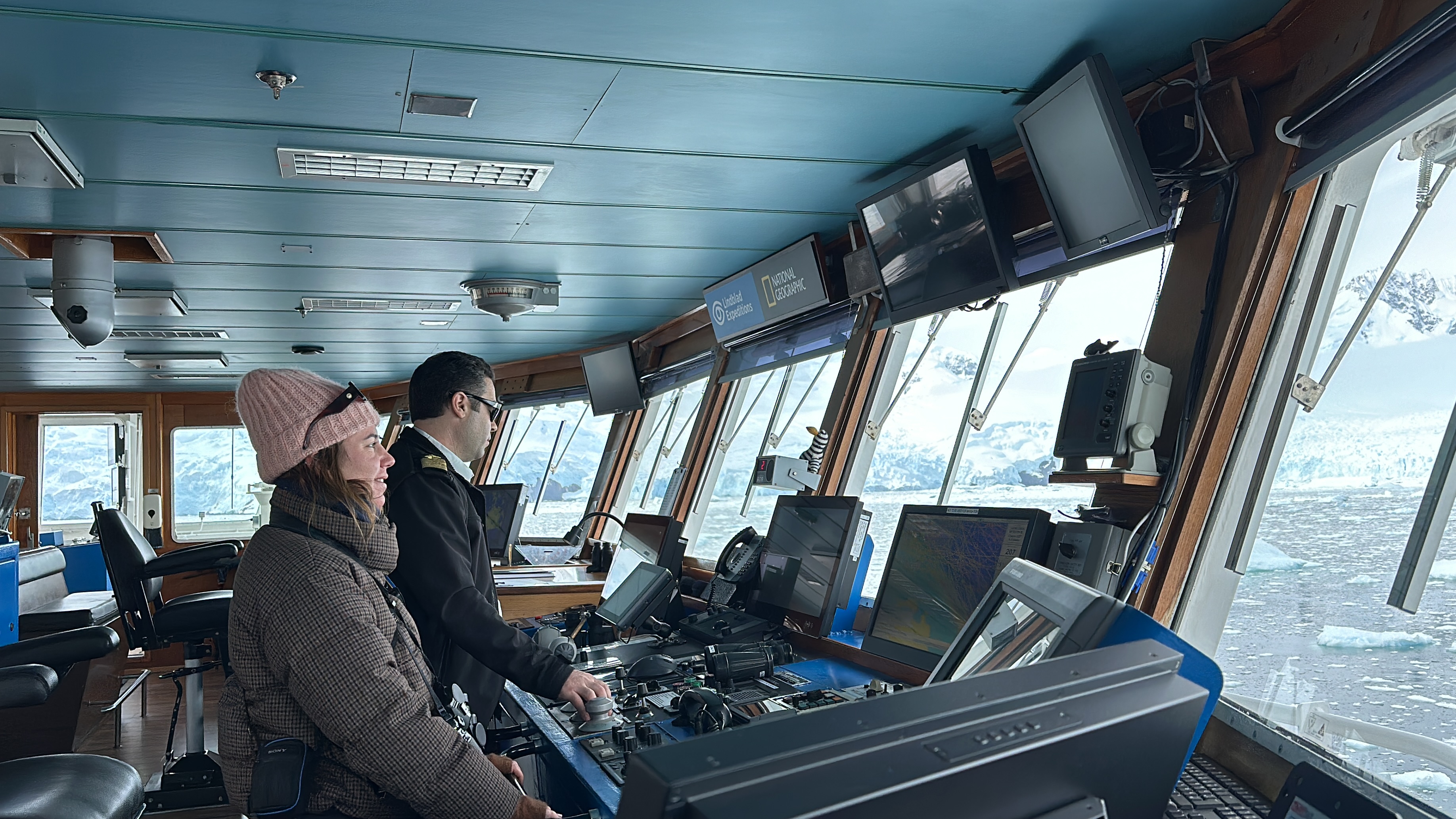 Swooper Marta enjoying the open bridge