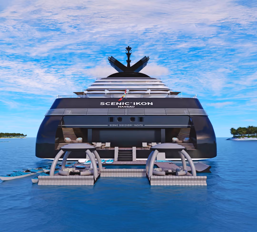 Scenic Ikon - Rendering of The Marina on Deck 3