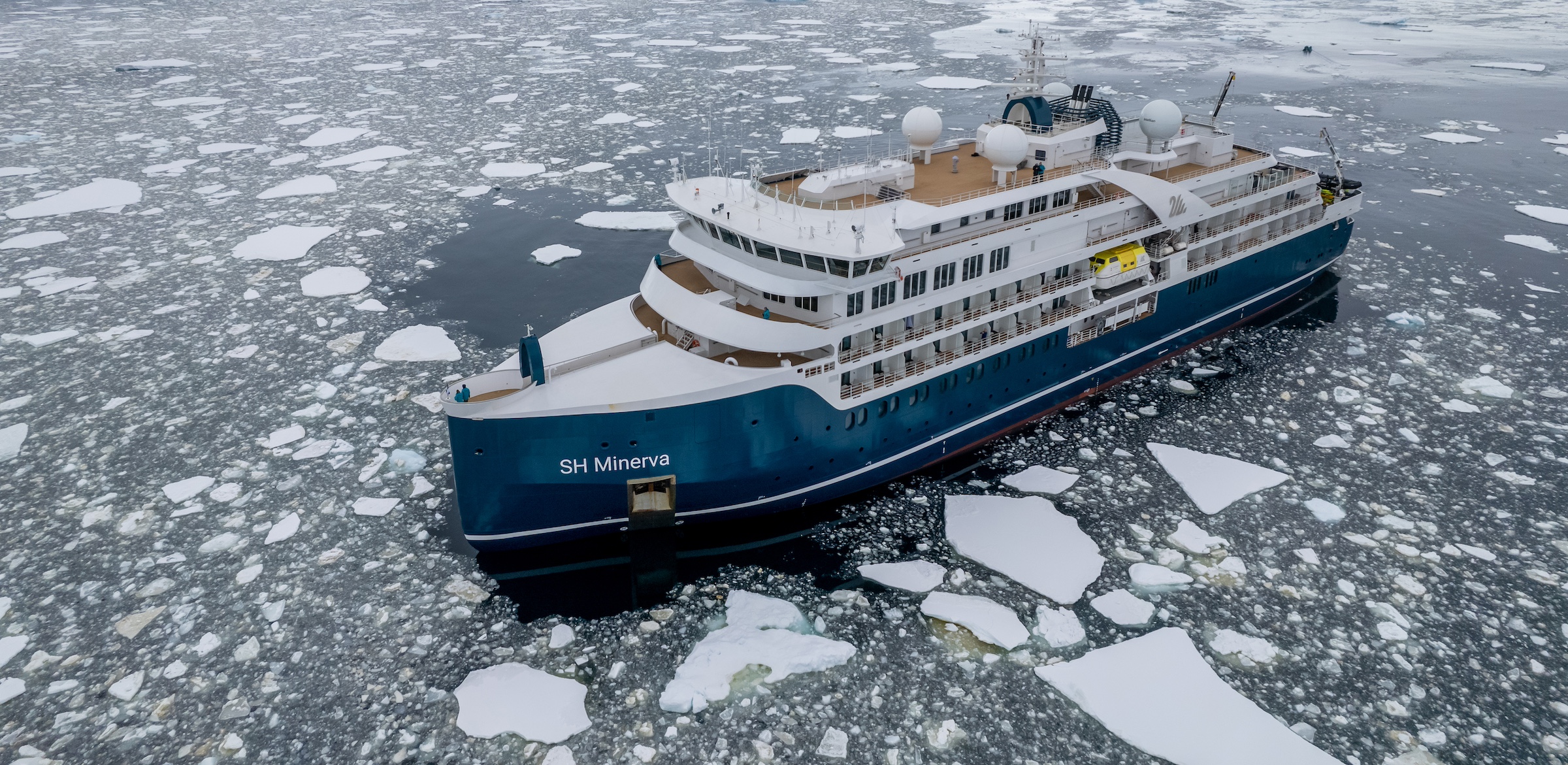 The SH Minerva expedition ship